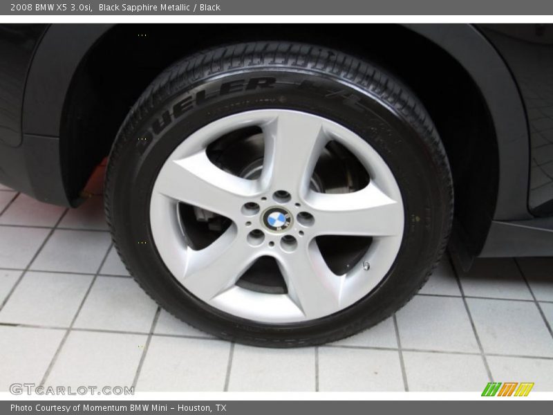 Black Sapphire Metallic / Black 2008 BMW X5 3.0si