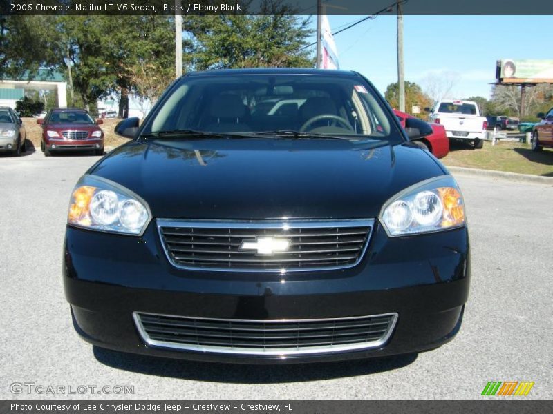 Black / Ebony Black 2006 Chevrolet Malibu LT V6 Sedan