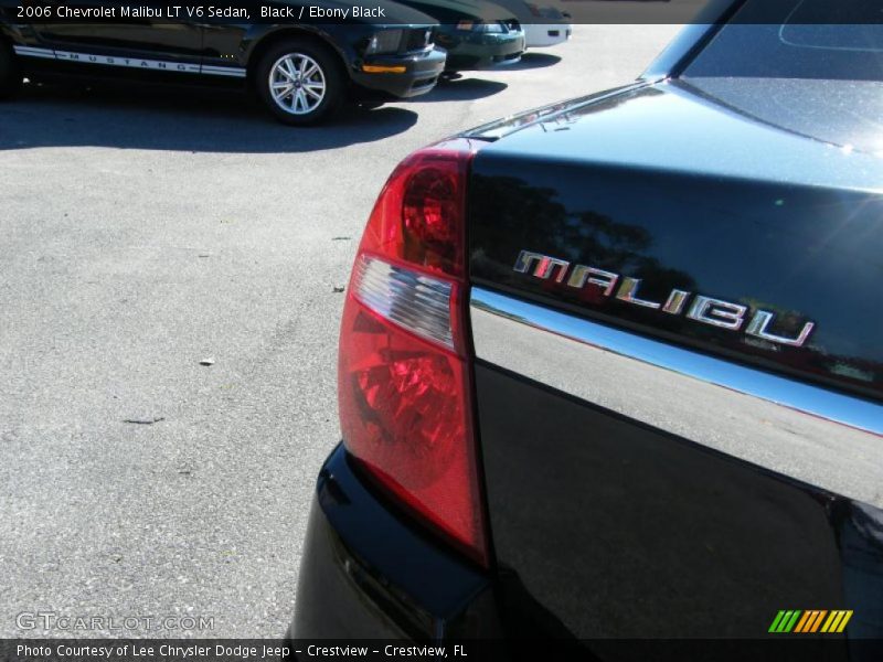 Black / Ebony Black 2006 Chevrolet Malibu LT V6 Sedan