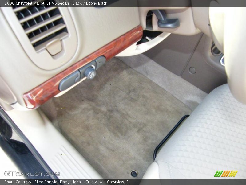 Black / Ebony Black 2006 Chevrolet Malibu LT V6 Sedan