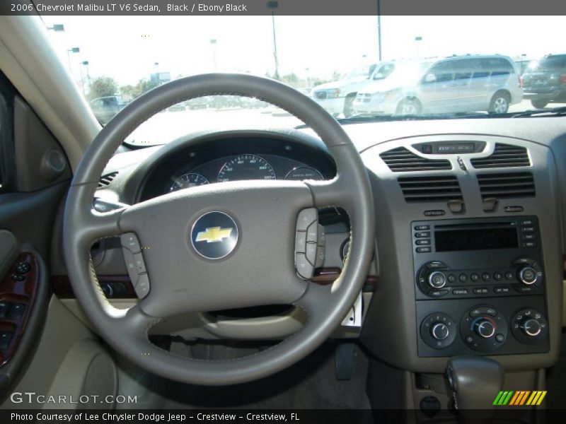 Black / Ebony Black 2006 Chevrolet Malibu LT V6 Sedan
