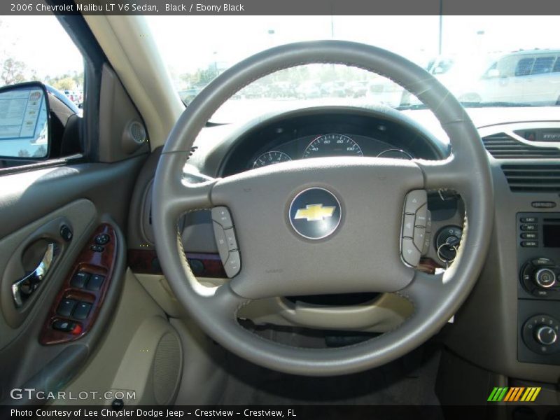 Black / Ebony Black 2006 Chevrolet Malibu LT V6 Sedan