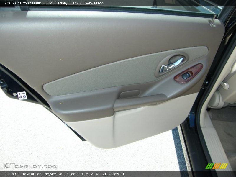 Black / Ebony Black 2006 Chevrolet Malibu LT V6 Sedan