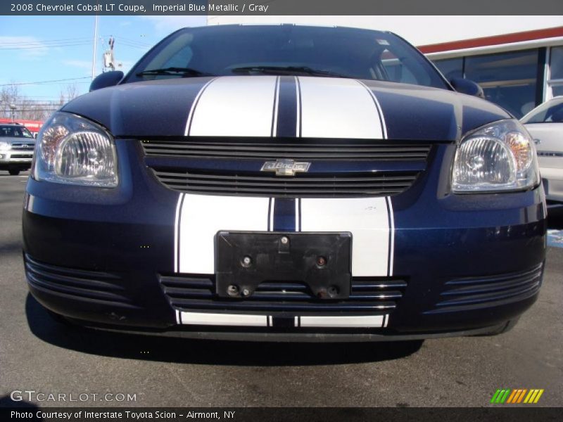 Imperial Blue Metallic / Gray 2008 Chevrolet Cobalt LT Coupe