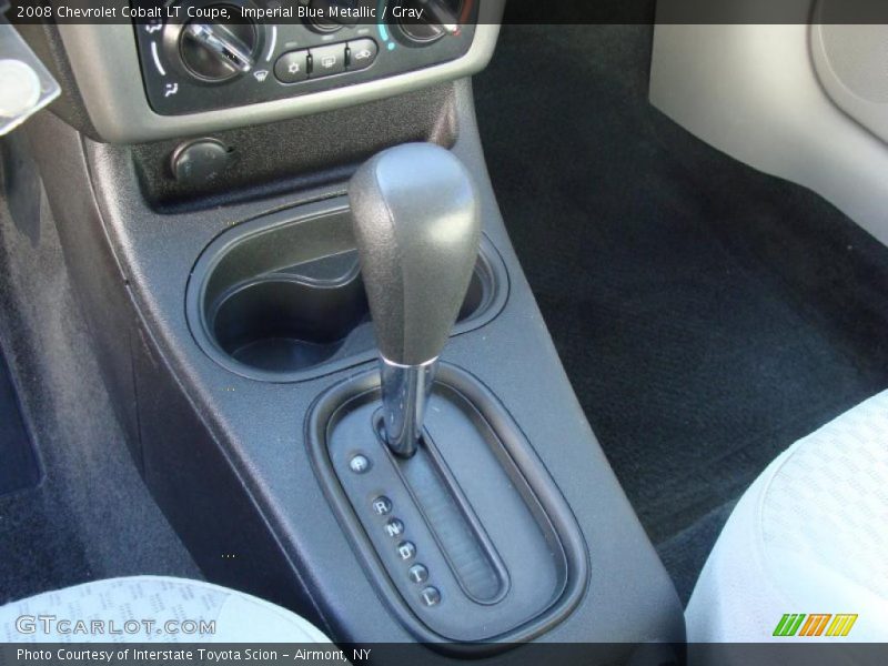 Imperial Blue Metallic / Gray 2008 Chevrolet Cobalt LT Coupe