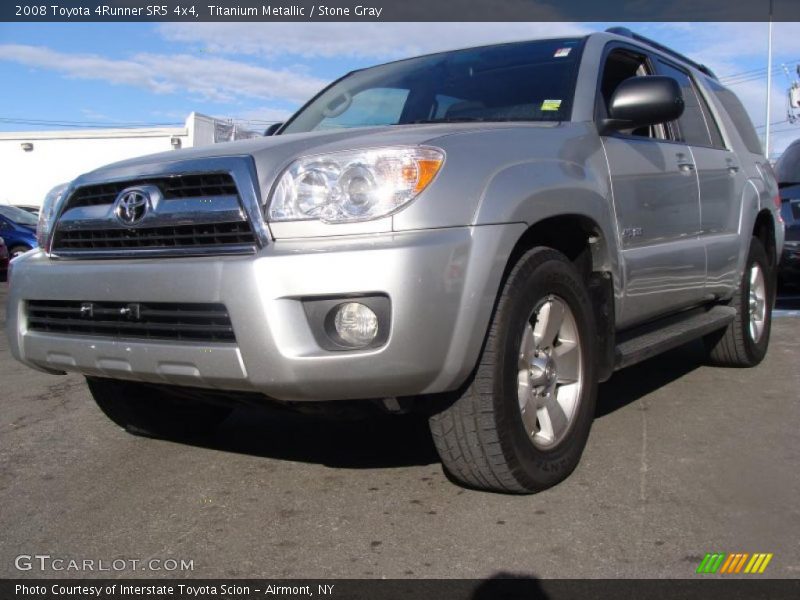 Titanium Metallic / Stone Gray 2008 Toyota 4Runner SR5 4x4