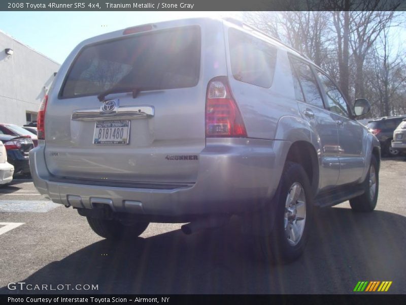 Titanium Metallic / Stone Gray 2008 Toyota 4Runner SR5 4x4