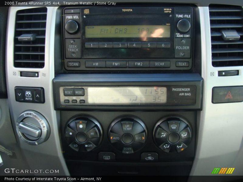 Titanium Metallic / Stone Gray 2008 Toyota 4Runner SR5 4x4