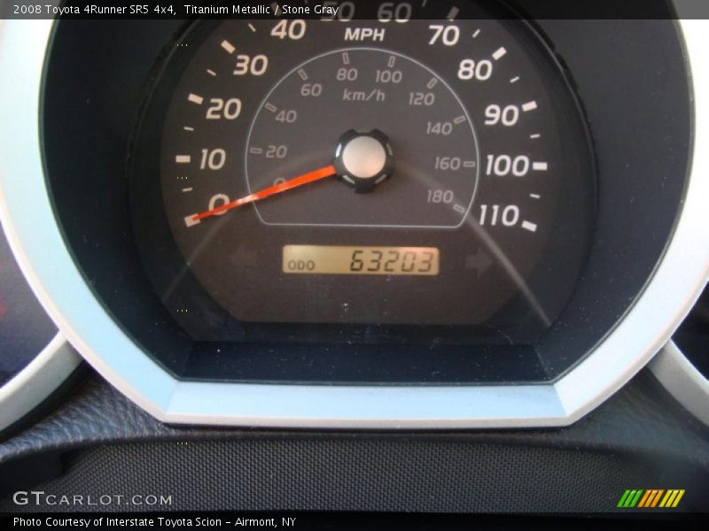 Titanium Metallic / Stone Gray 2008 Toyota 4Runner SR5 4x4