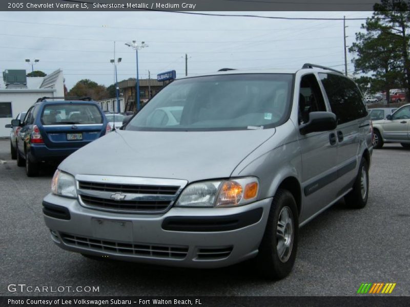 Silverstone Metallic / Medium Gray 2005 Chevrolet Venture LS