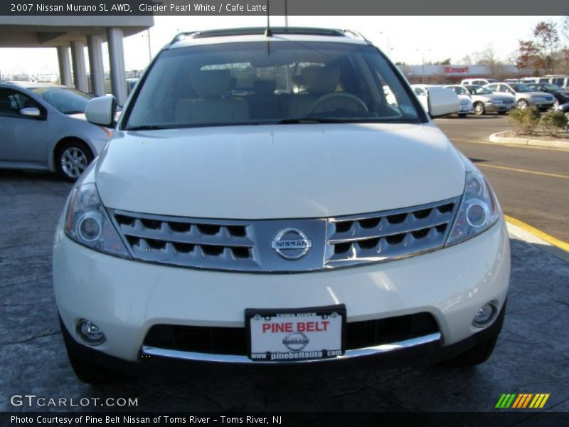 Glacier Pearl White / Cafe Latte 2007 Nissan Murano SL AWD