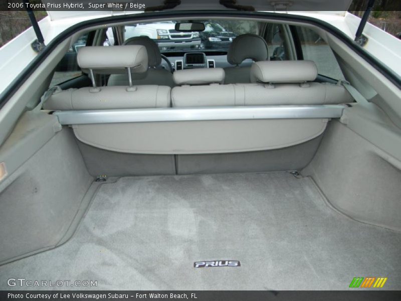 Super White / Beige 2006 Toyota Prius Hybrid