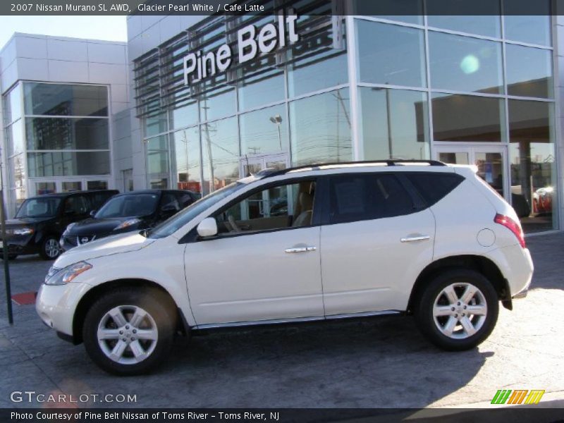 Glacier Pearl White / Cafe Latte 2007 Nissan Murano SL AWD