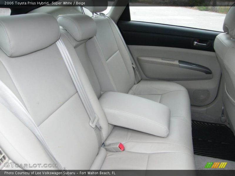 Super White / Beige 2006 Toyota Prius Hybrid