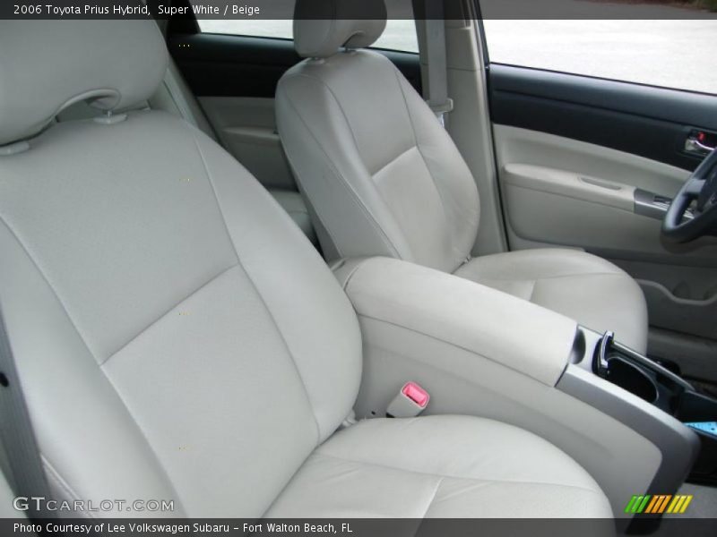 Super White / Beige 2006 Toyota Prius Hybrid