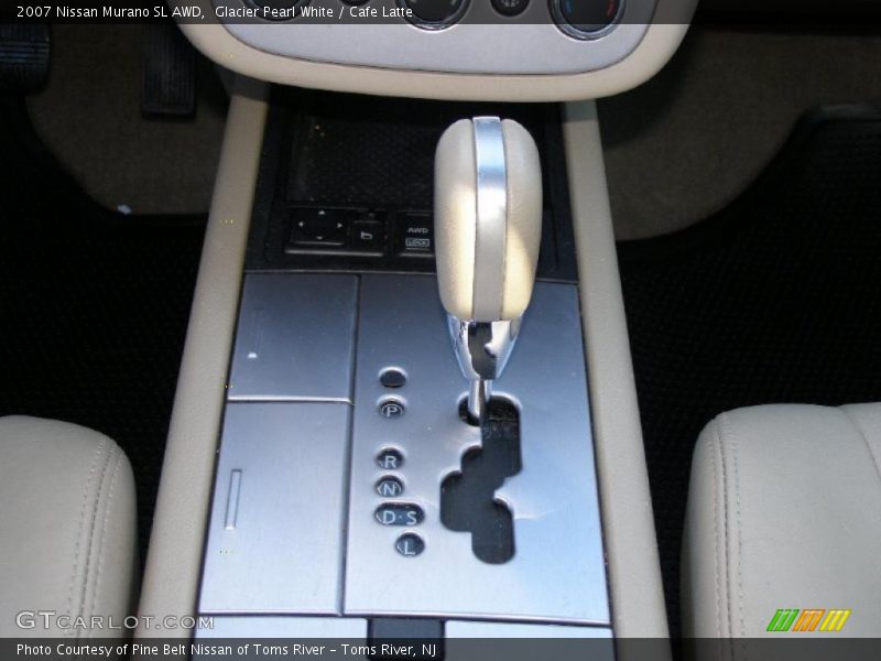 Glacier Pearl White / Cafe Latte 2007 Nissan Murano SL AWD