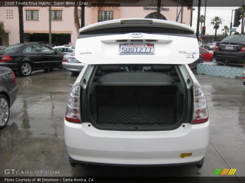 Super White / Gray 2006 Toyota Prius Hybrid