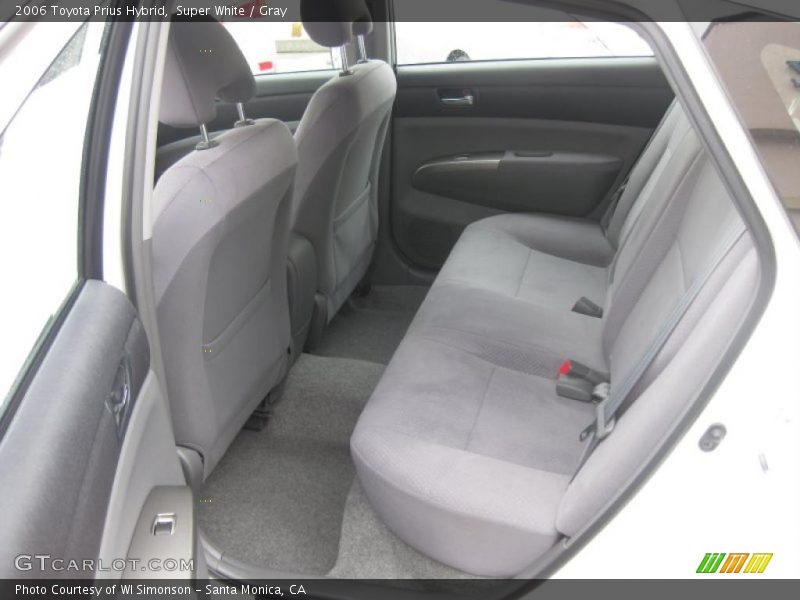 Super White / Gray 2006 Toyota Prius Hybrid