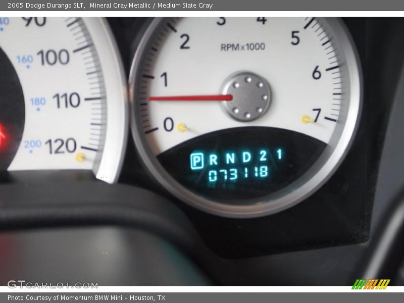Mineral Gray Metallic / Medium Slate Gray 2005 Dodge Durango SLT