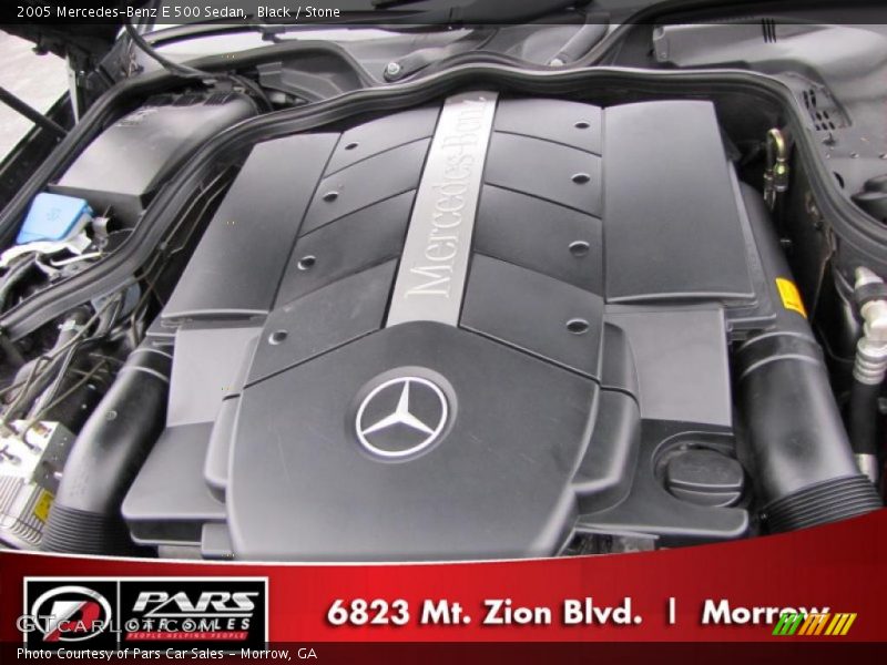 Black / Stone 2005 Mercedes-Benz E 500 Sedan