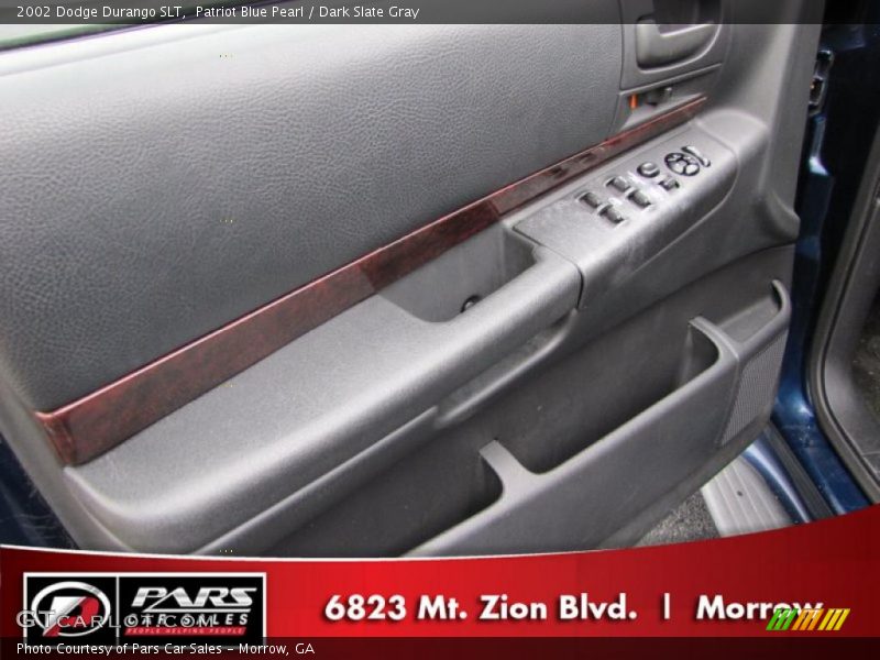 Patriot Blue Pearl / Dark Slate Gray 2002 Dodge Durango SLT