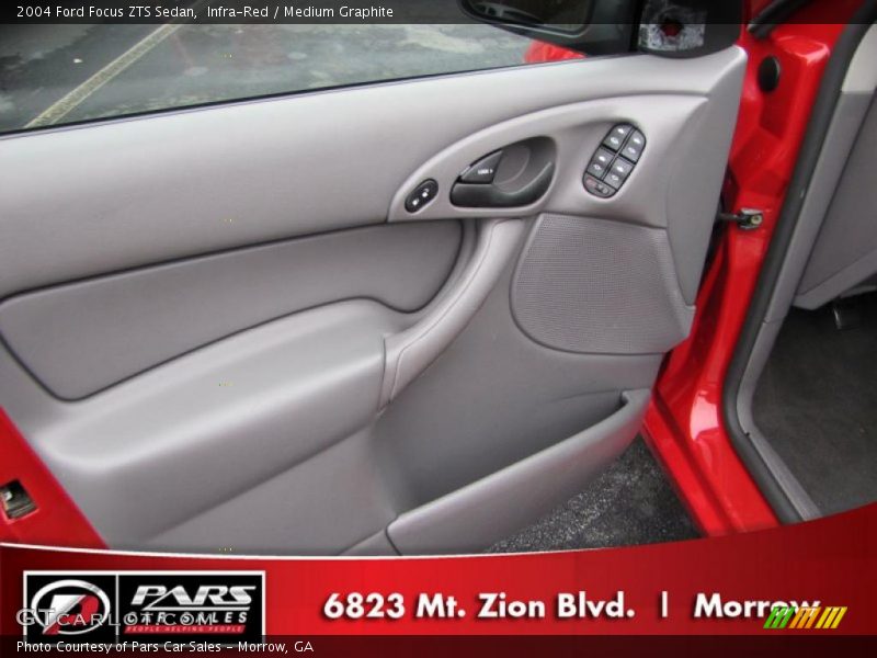Infra-Red / Medium Graphite 2004 Ford Focus ZTS Sedan