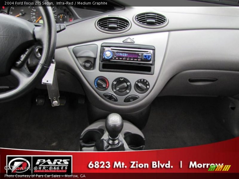 Infra-Red / Medium Graphite 2004 Ford Focus ZTS Sedan