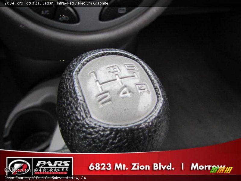Infra-Red / Medium Graphite 2004 Ford Focus ZTS Sedan