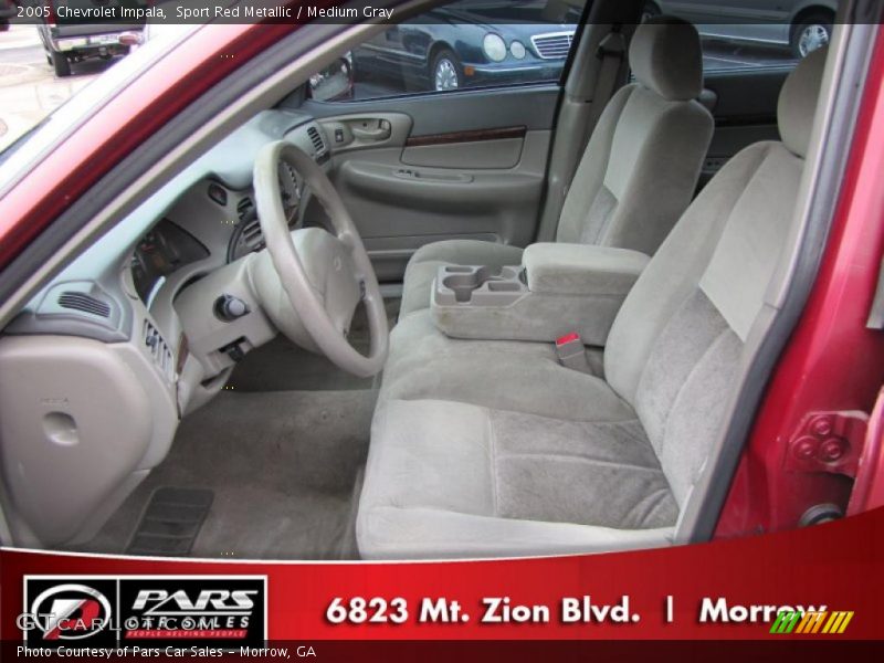 Sport Red Metallic / Medium Gray 2005 Chevrolet Impala