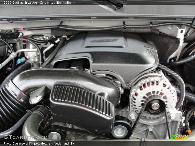  2009 Escalade  Engine - 6.2 Liter OHV 16-Valve VVT Flex-Fuel V8