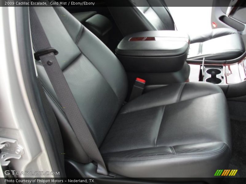 Gold Mist / Ebony/Ebony 2009 Cadillac Escalade