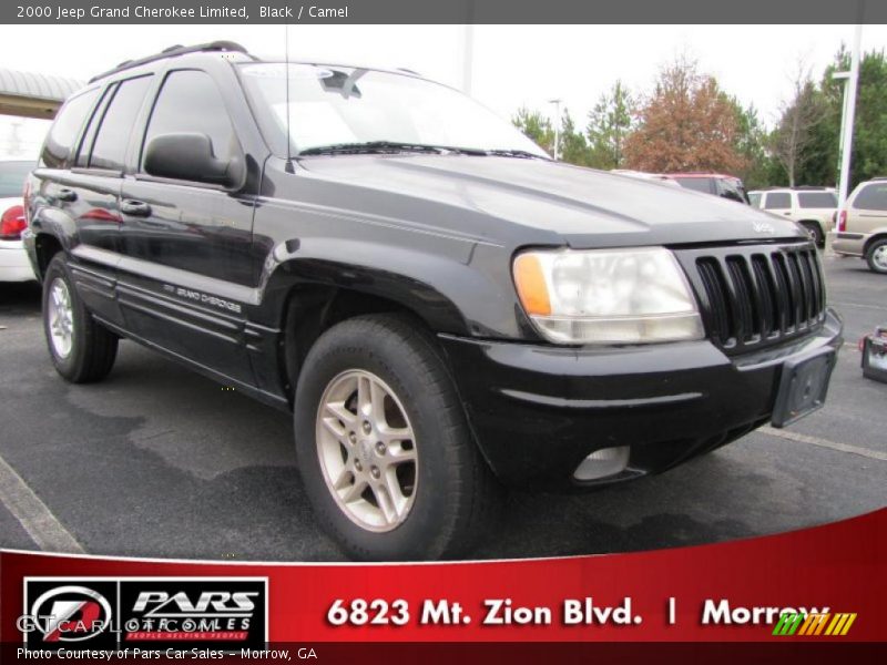 Black / Camel 2000 Jeep Grand Cherokee Limited