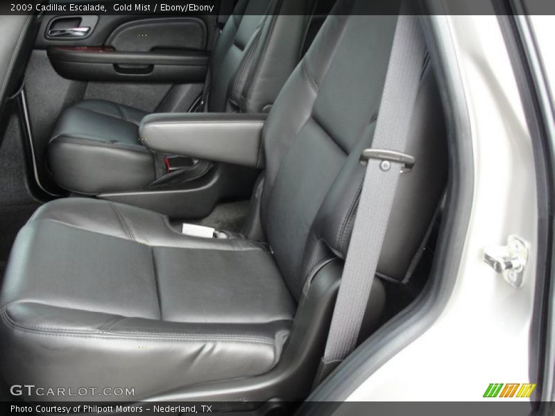 Gold Mist / Ebony/Ebony 2009 Cadillac Escalade