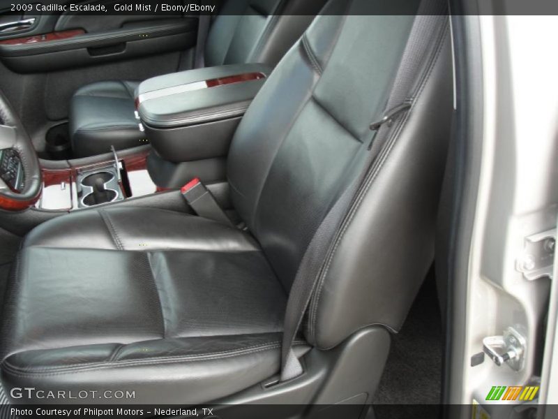 Gold Mist / Ebony/Ebony 2009 Cadillac Escalade