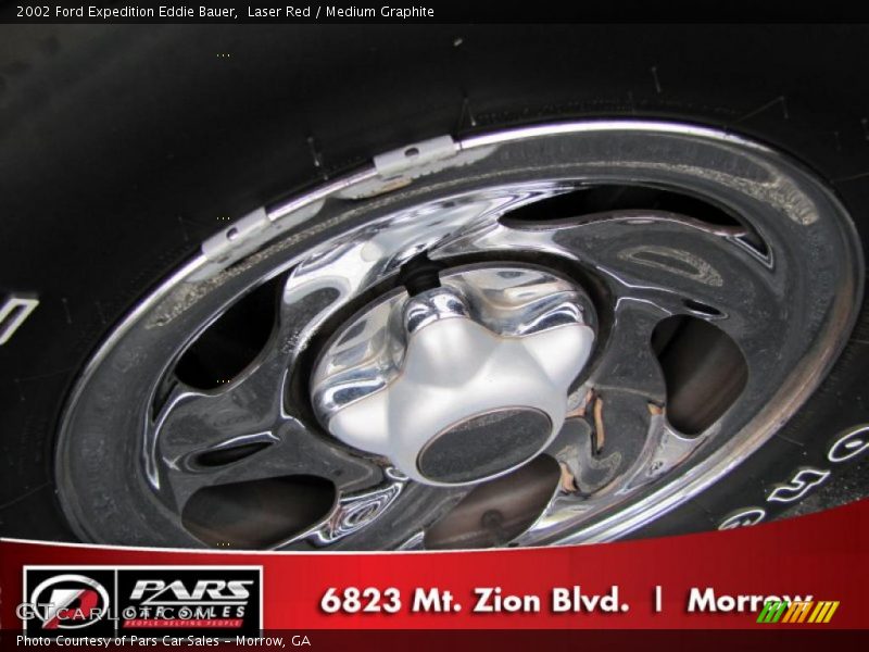Laser Red / Medium Graphite 2002 Ford Expedition Eddie Bauer