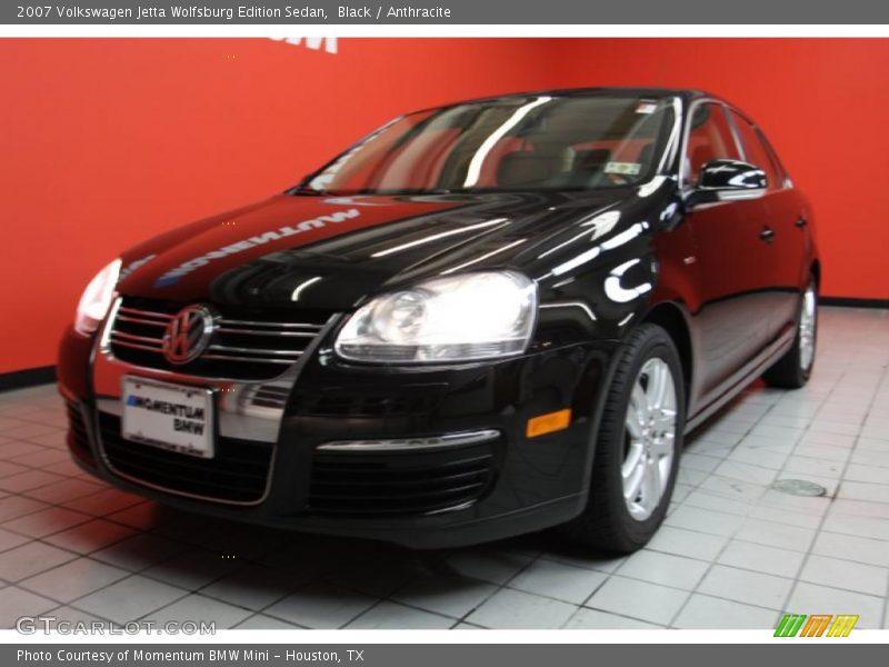 Black / Anthracite 2007 Volkswagen Jetta Wolfsburg Edition Sedan