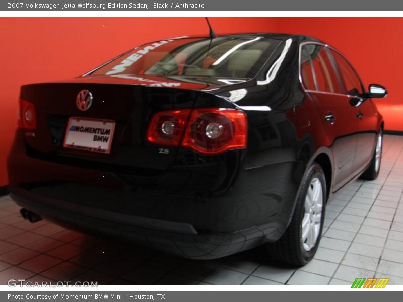 Black / Anthracite 2007 Volkswagen Jetta Wolfsburg Edition Sedan