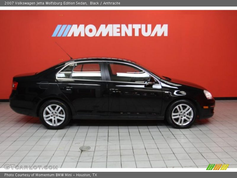 Black / Anthracite 2007 Volkswagen Jetta Wolfsburg Edition Sedan