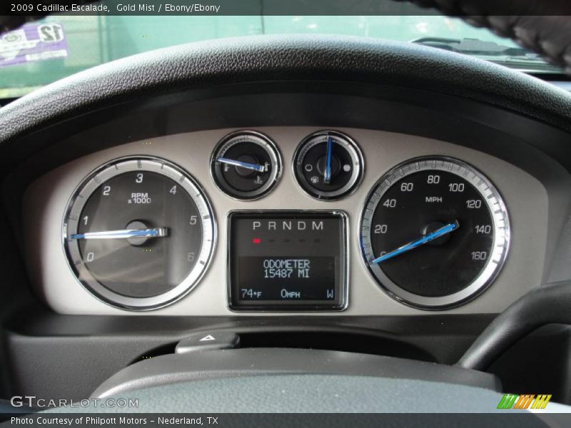  2009 Escalade   Gauges