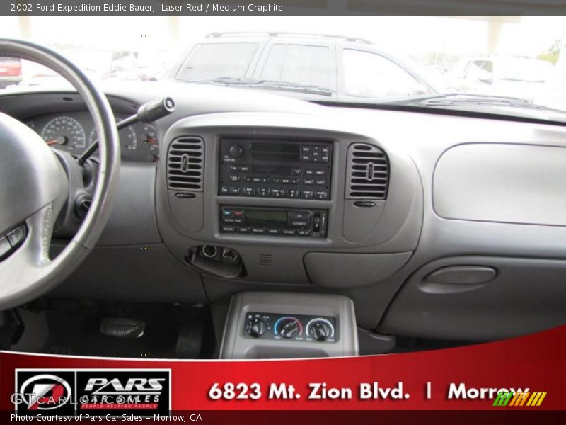 Laser Red / Medium Graphite 2002 Ford Expedition Eddie Bauer