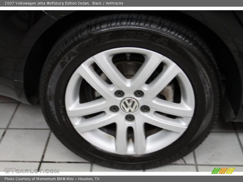 Black / Anthracite 2007 Volkswagen Jetta Wolfsburg Edition Sedan