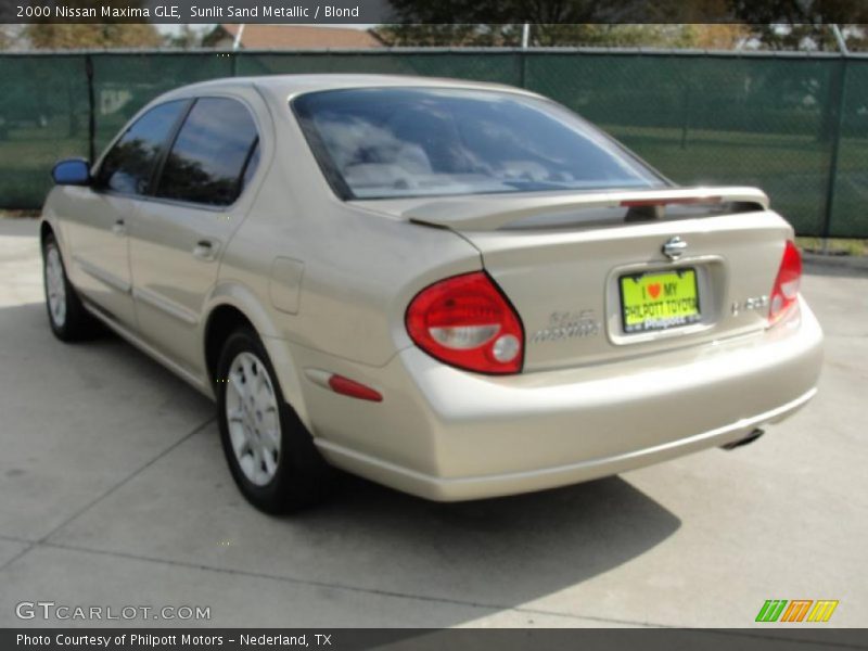 Sunlit Sand Metallic / Blond 2000 Nissan Maxima GLE