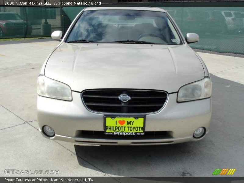 Sunlit Sand Metallic / Blond 2000 Nissan Maxima GLE