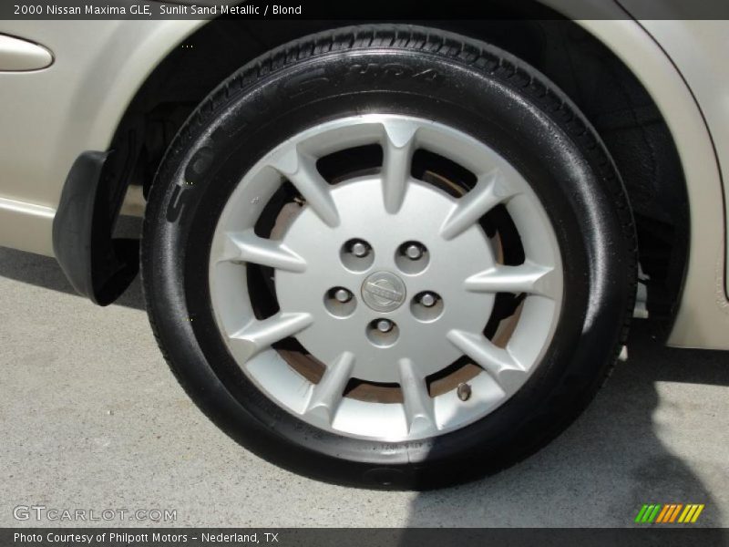 Sunlit Sand Metallic / Blond 2000 Nissan Maxima GLE