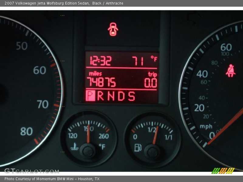 Black / Anthracite 2007 Volkswagen Jetta Wolfsburg Edition Sedan