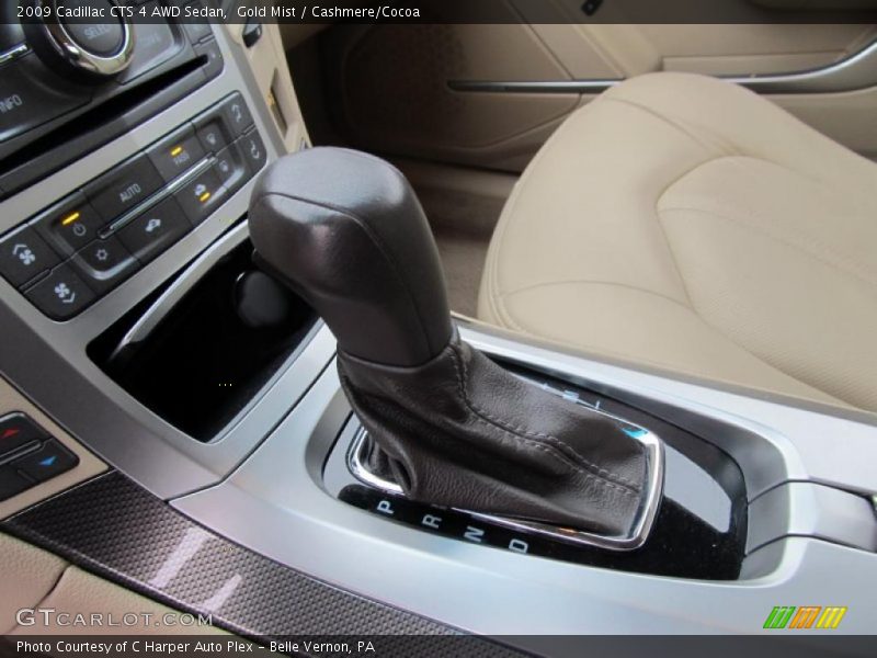 Gold Mist / Cashmere/Cocoa 2009 Cadillac CTS 4 AWD Sedan