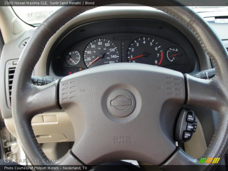 Sunlit Sand Metallic / Blond 2000 Nissan Maxima GLE