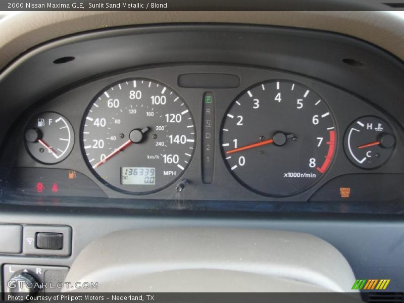 Sunlit Sand Metallic / Blond 2000 Nissan Maxima GLE