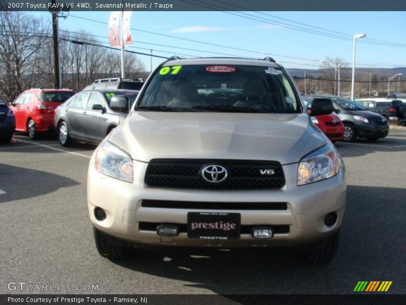 Savannah Metallic / Taupe 2007 Toyota RAV4 V6 4WD