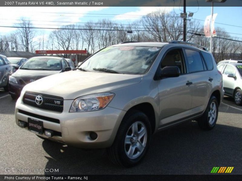 Savannah Metallic / Taupe 2007 Toyota RAV4 V6 4WD